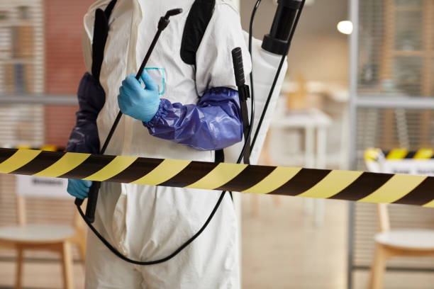 Professional Biohazard technician working in Midland, OH